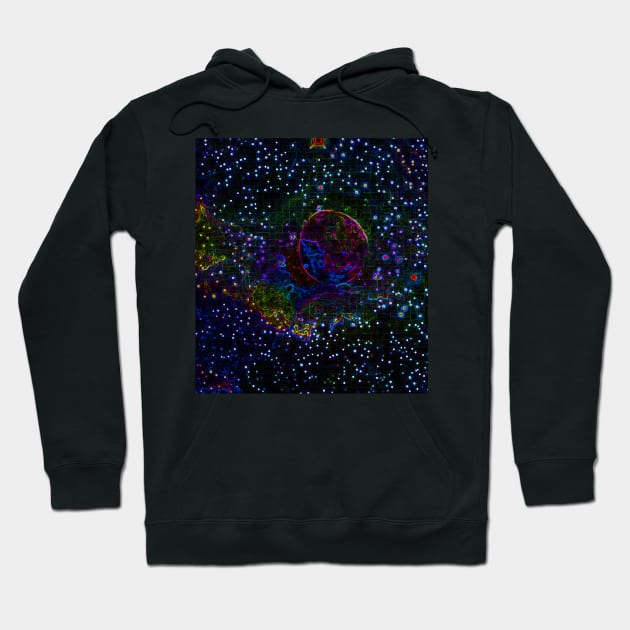 Black Panther Art - Glowing Edges 181 Hoodie by The Black Panther